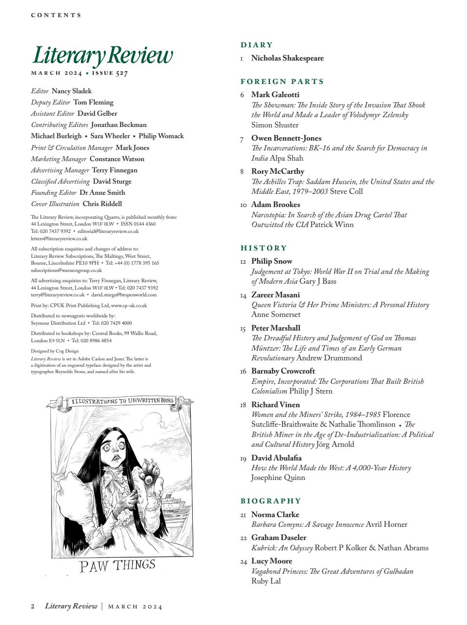 Literary Review Preview Pages