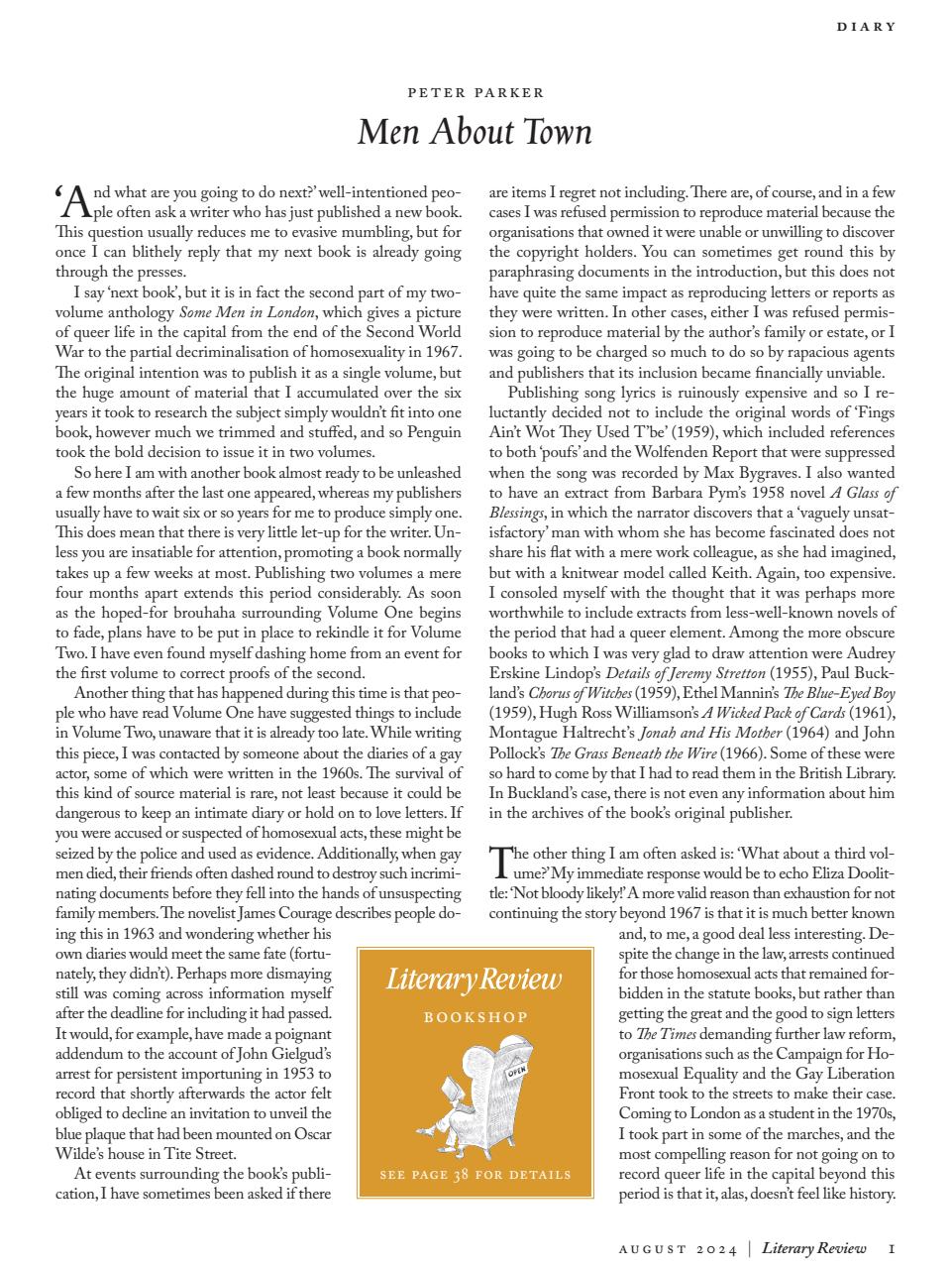 Literary Review Preview Pages
