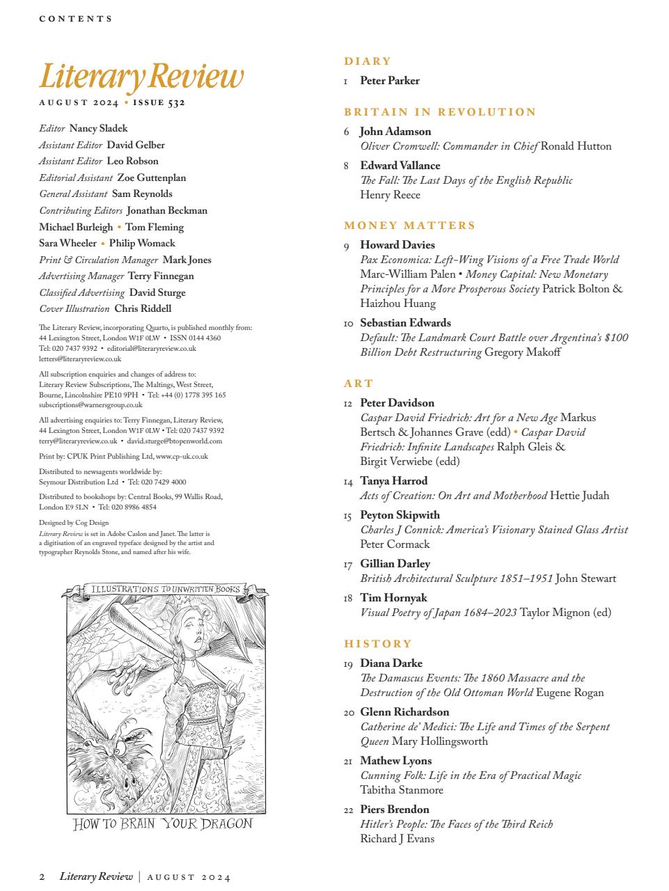 Literary Review Preview Pages