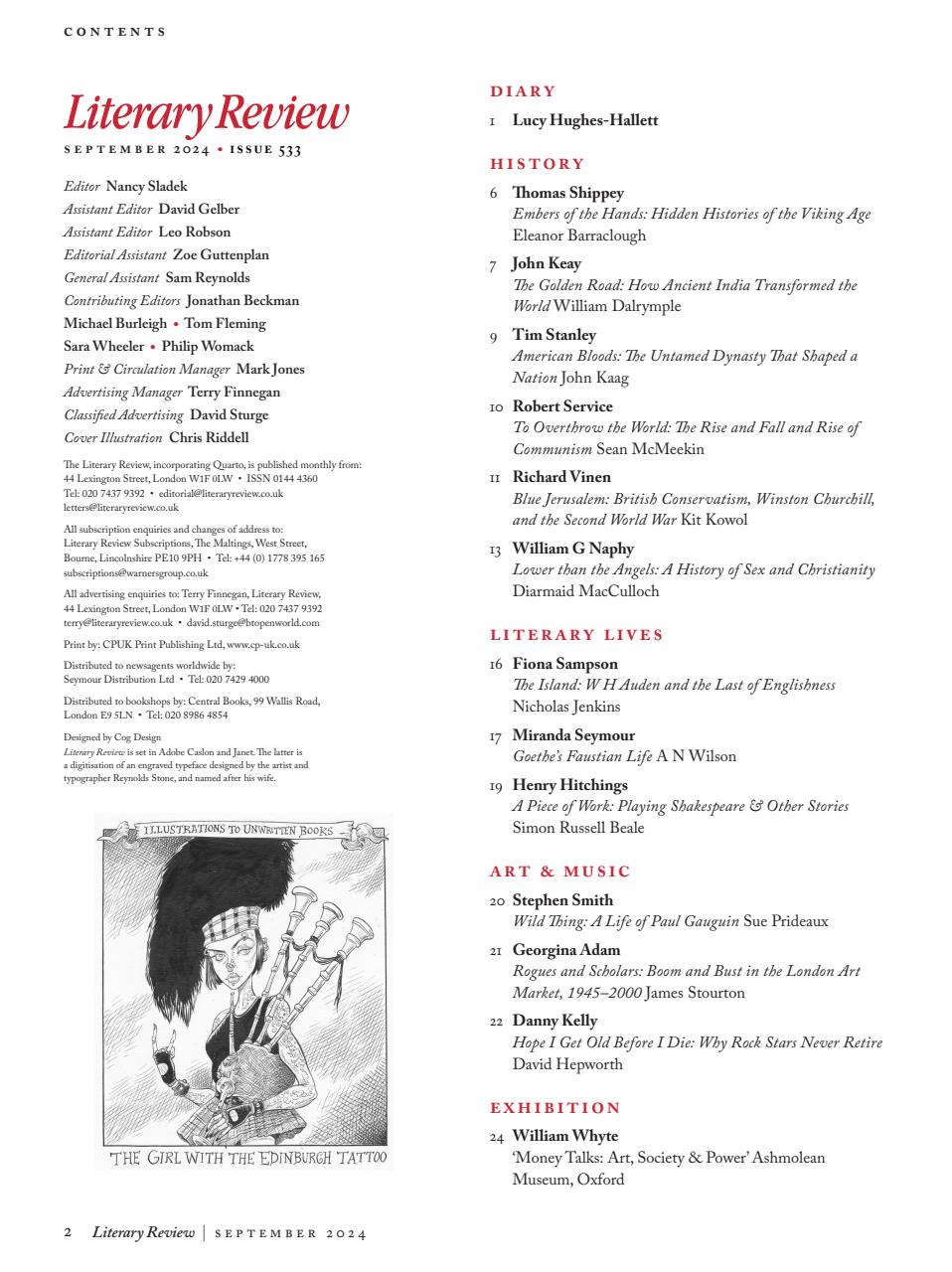 Literary Review Preview Pages