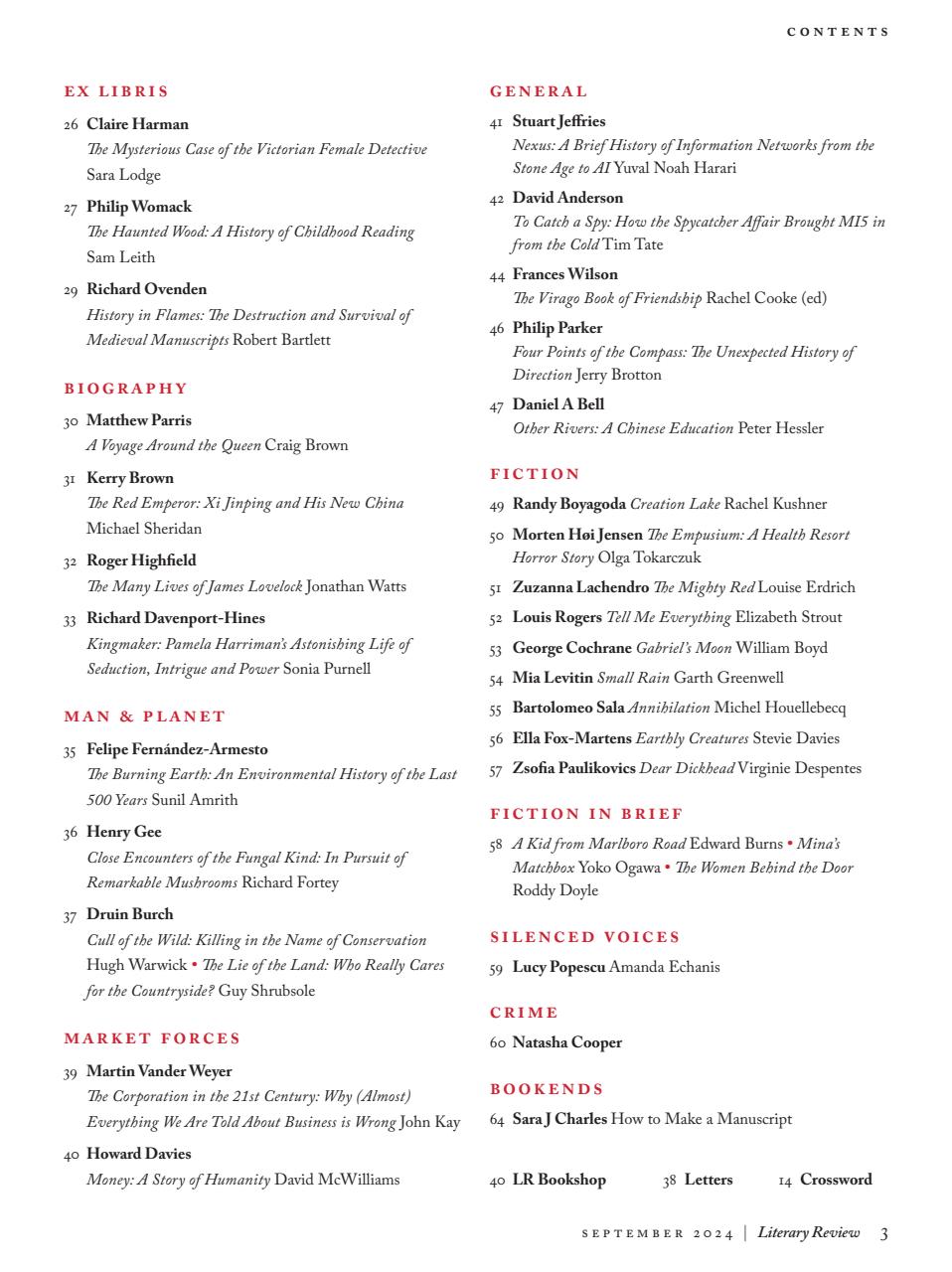 Literary Review Preview Pages