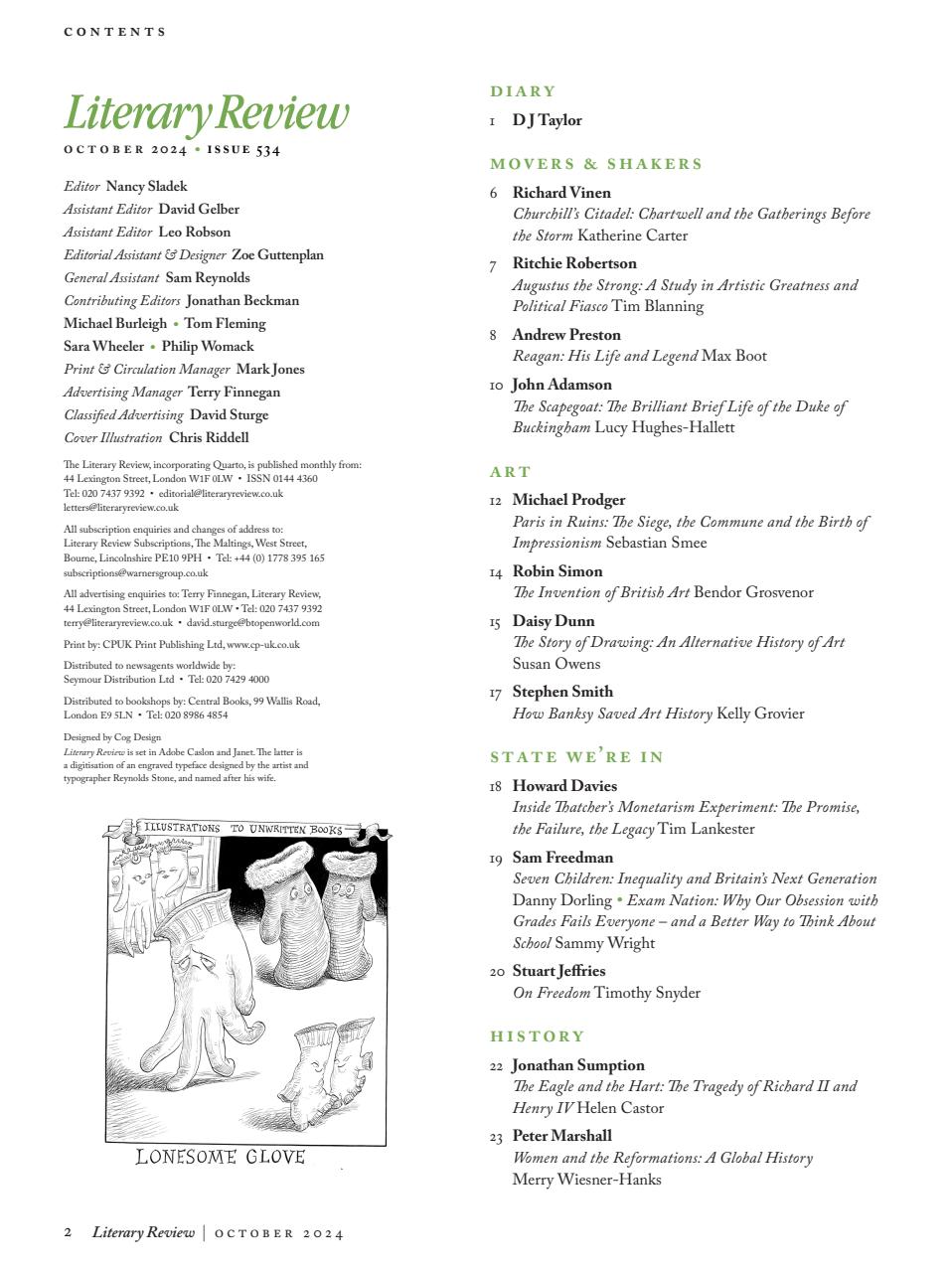 Literary Review Preview Pages