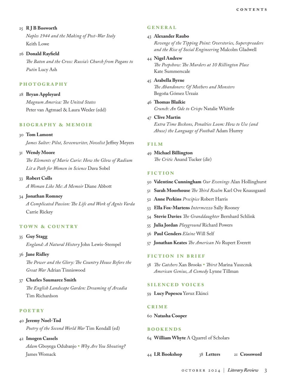 Literary Review Preview Pages