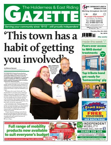 Holderness Gazette May 29, 2025 issue Holderness Gazette May 29, 2025