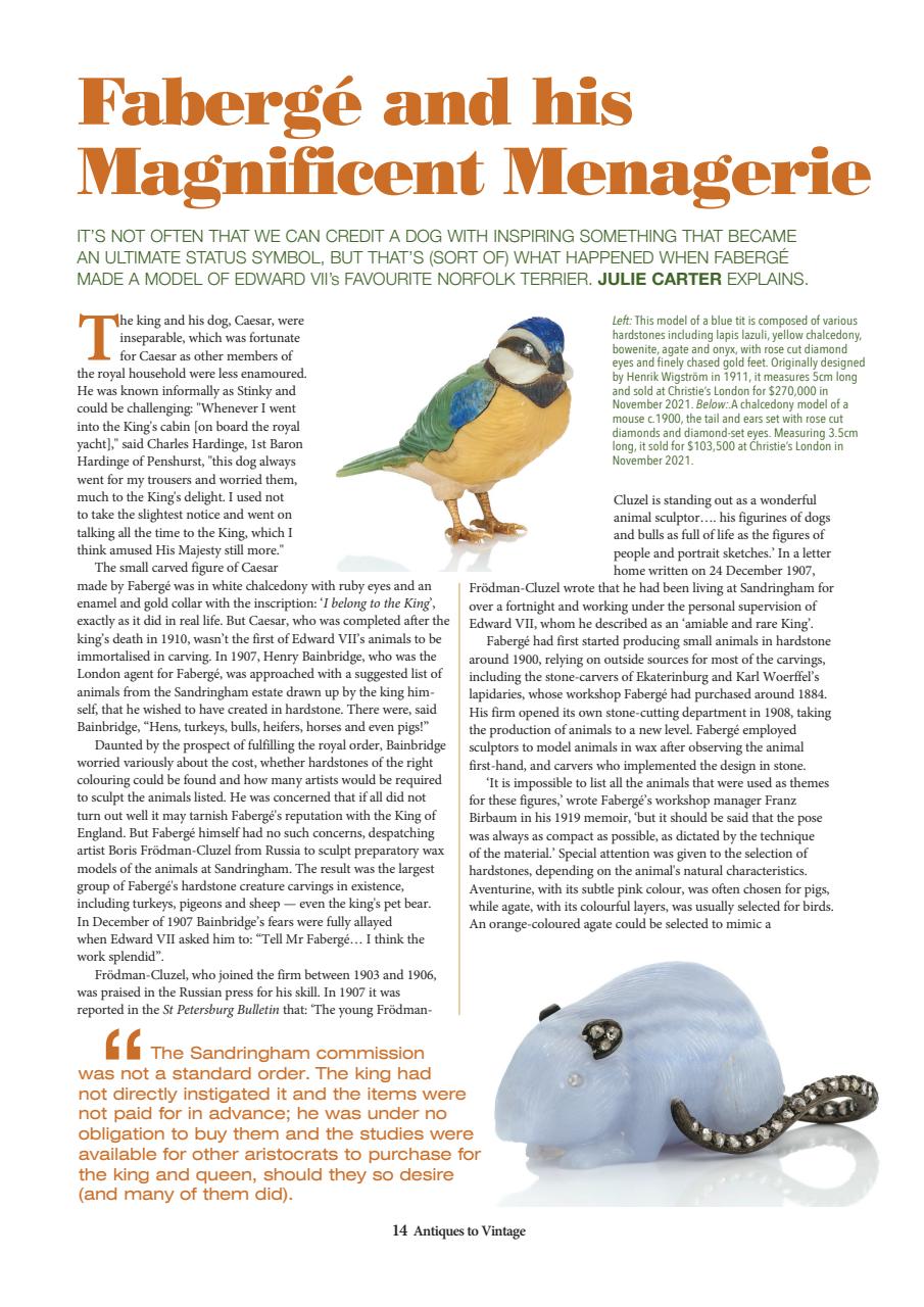 Antiques to Vintage Preview Pages