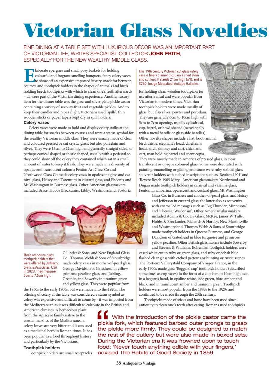 Antiques to Vintage Preview Pages