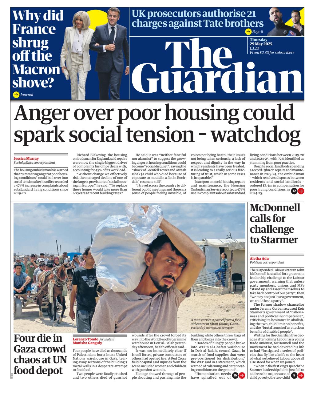 The Guardian Newspaper Preview Pages