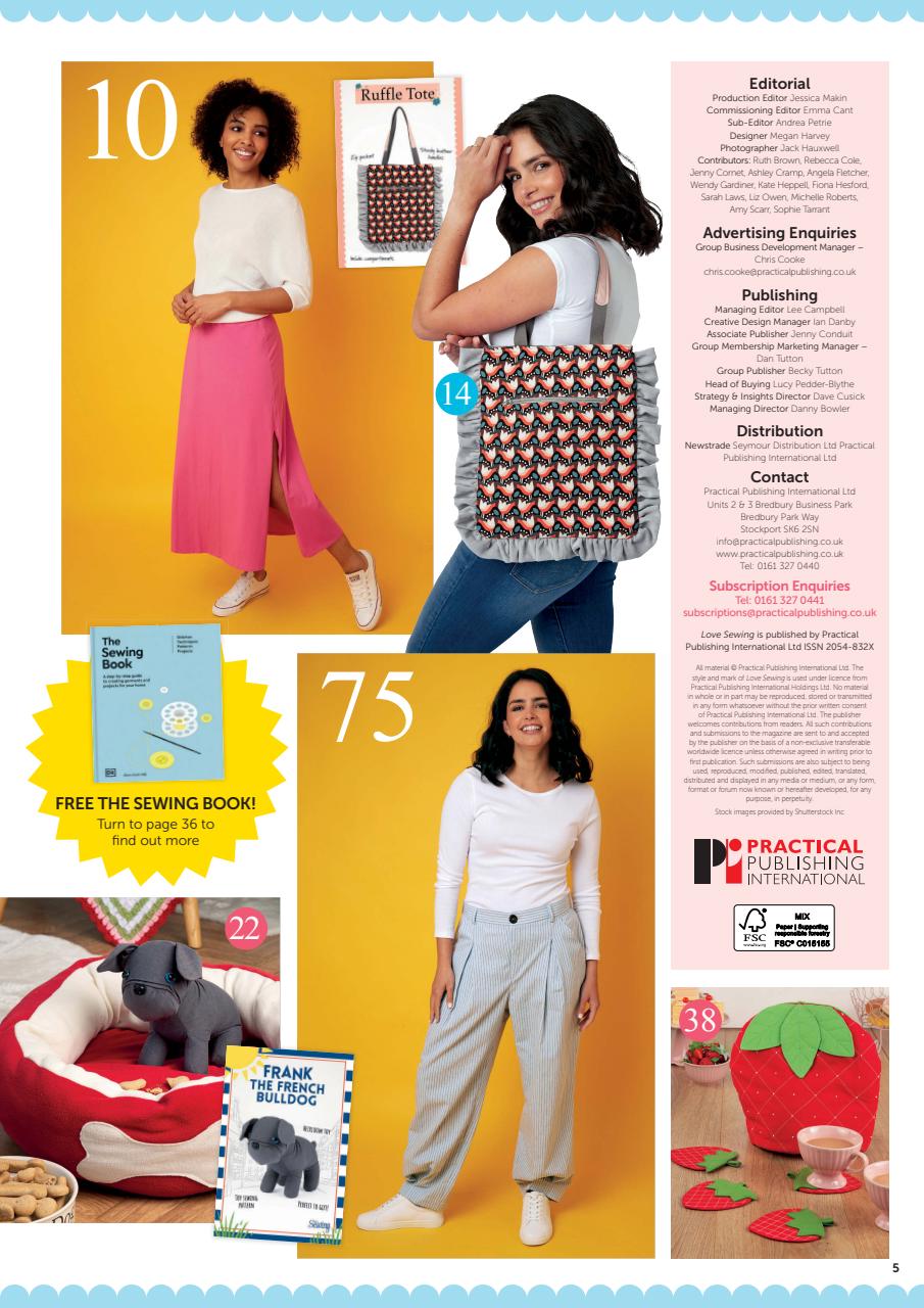 Love Sewing Preview Pages