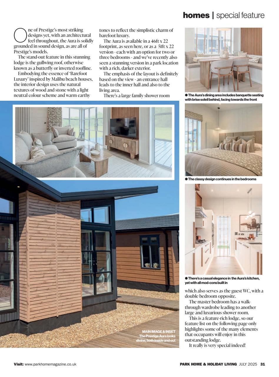Park Home & Holiday Living Preview Pages