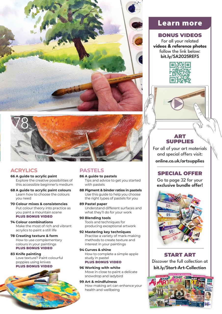 Start Art Preview Pages