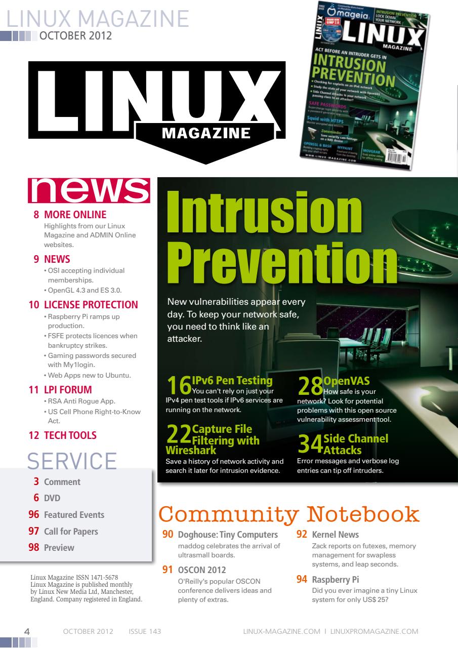Linux Magazine Preview Pages