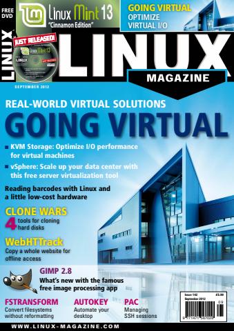 Linux Magazine issue September 2012
