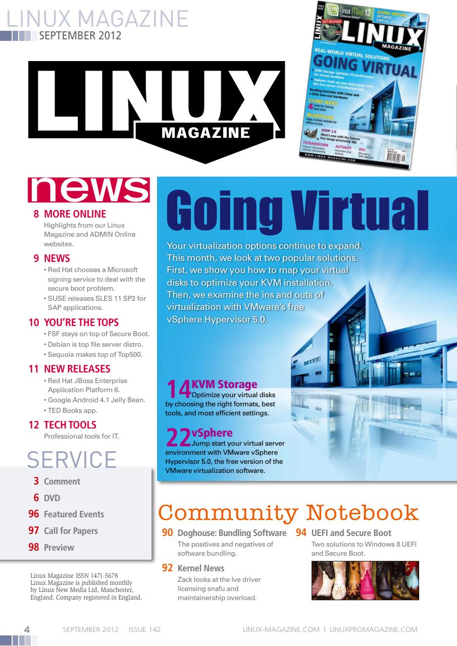 Linux Magazine Preview Pages