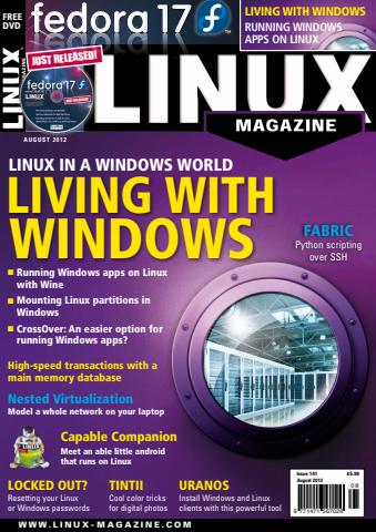 Linux Magazine issue August 2012