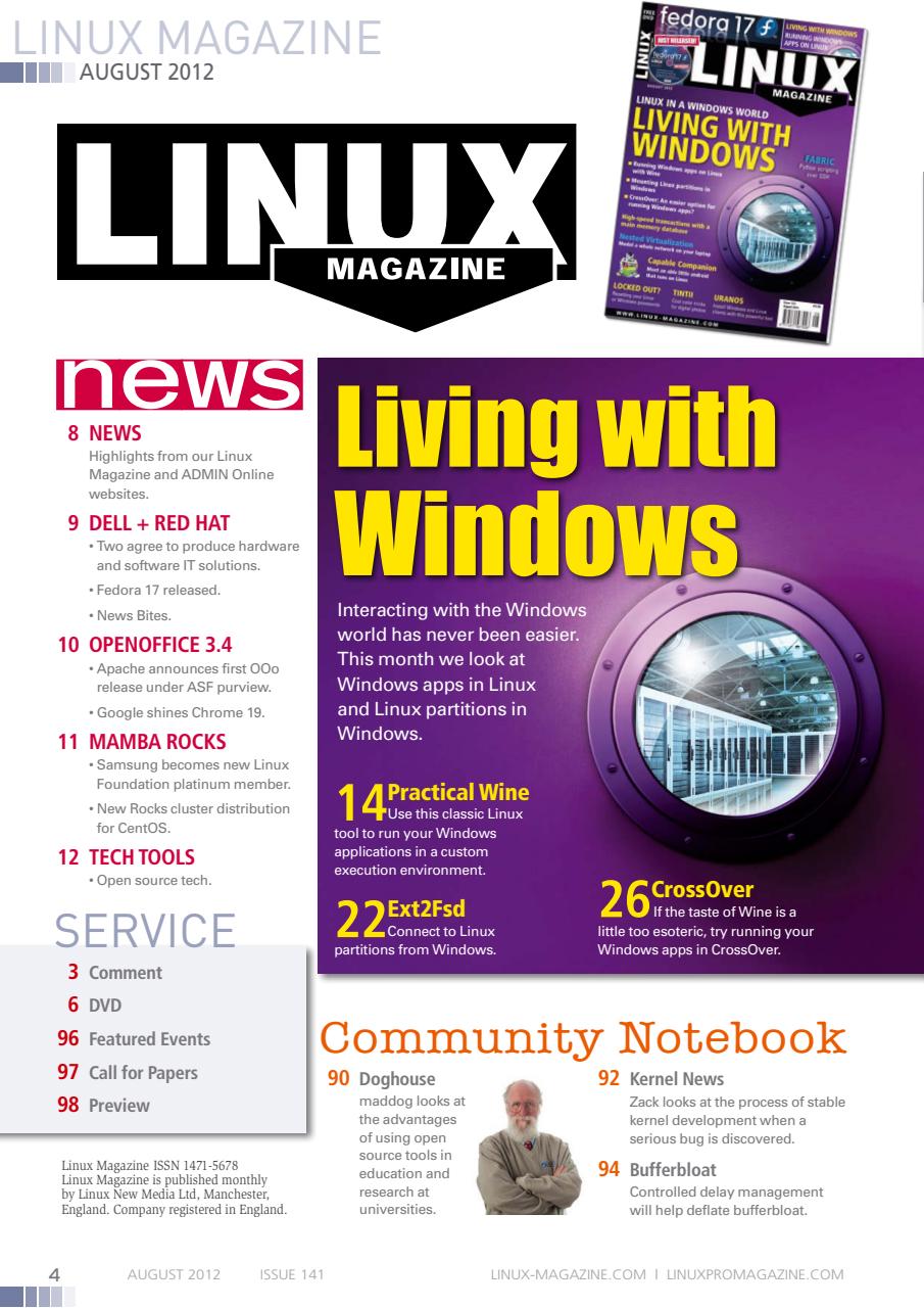 Linux Magazine Preview Pages