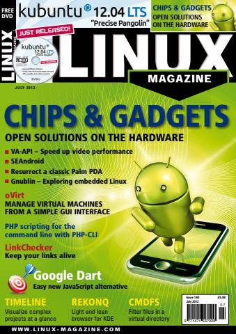 Linux Magazine issue July 2012