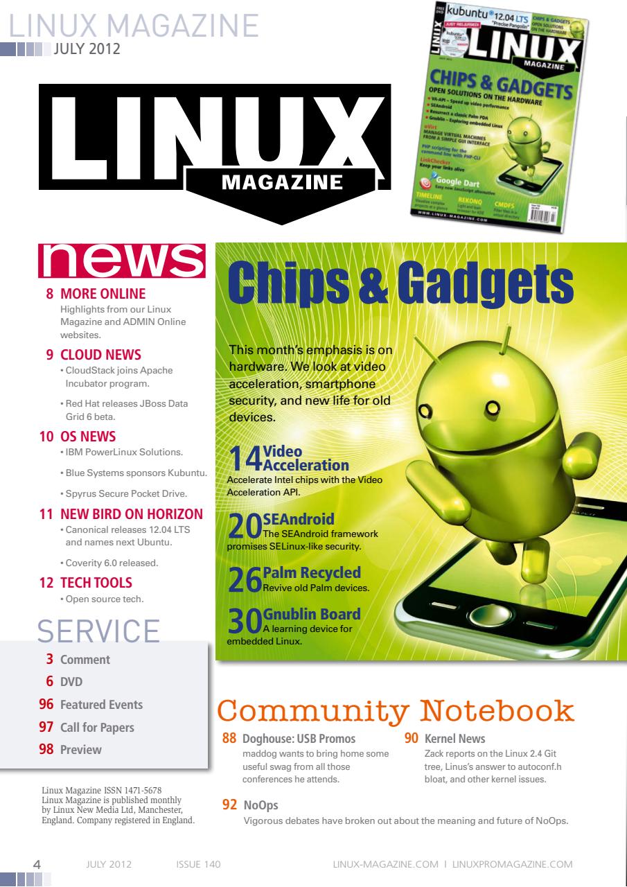 Linux Magazine Preview Pages