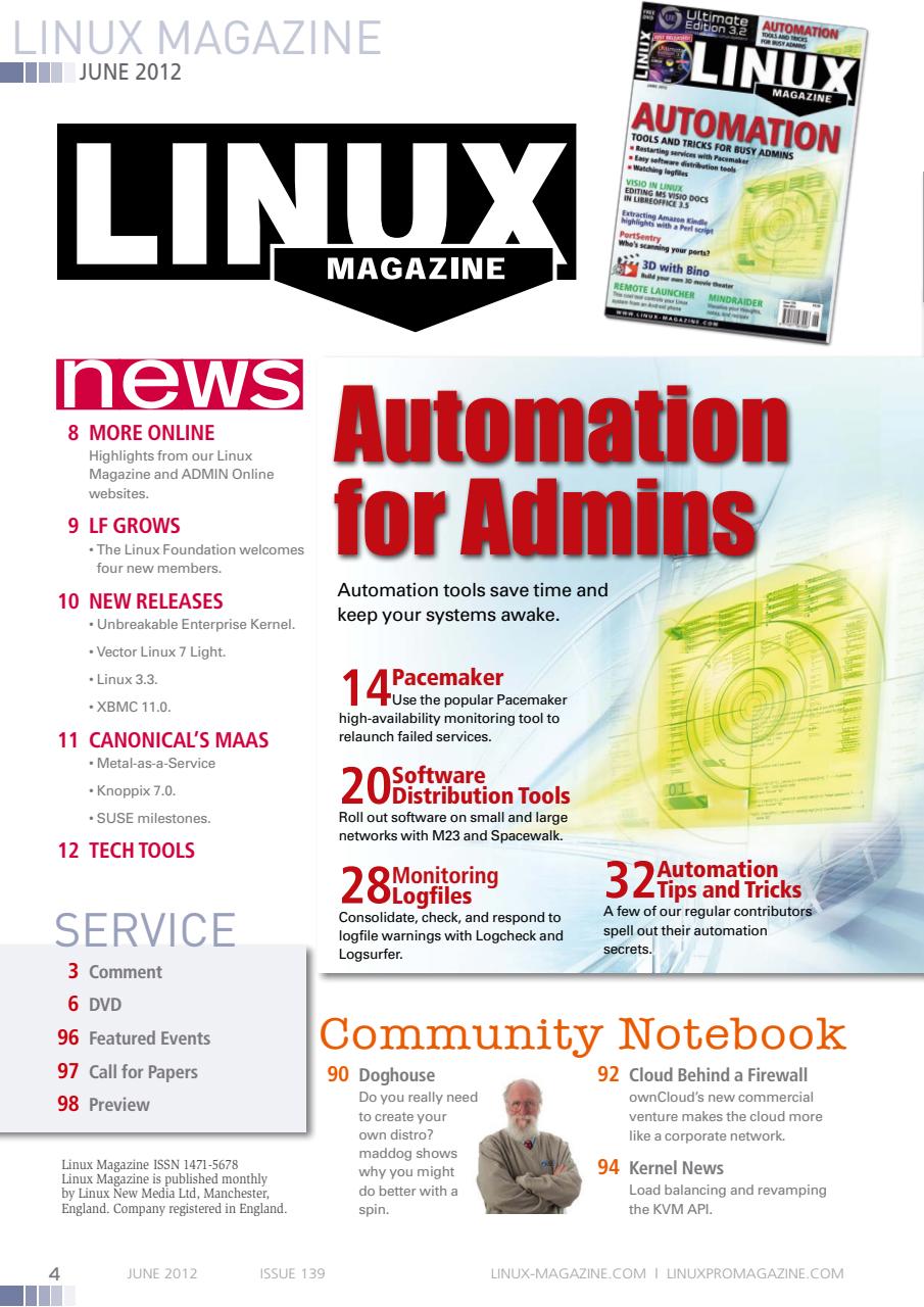 Linux Magazine Preview Pages