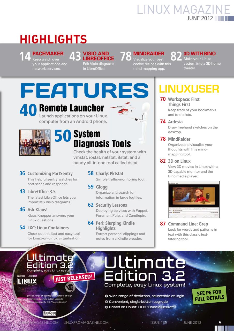 Linux Magazine Preview Pages