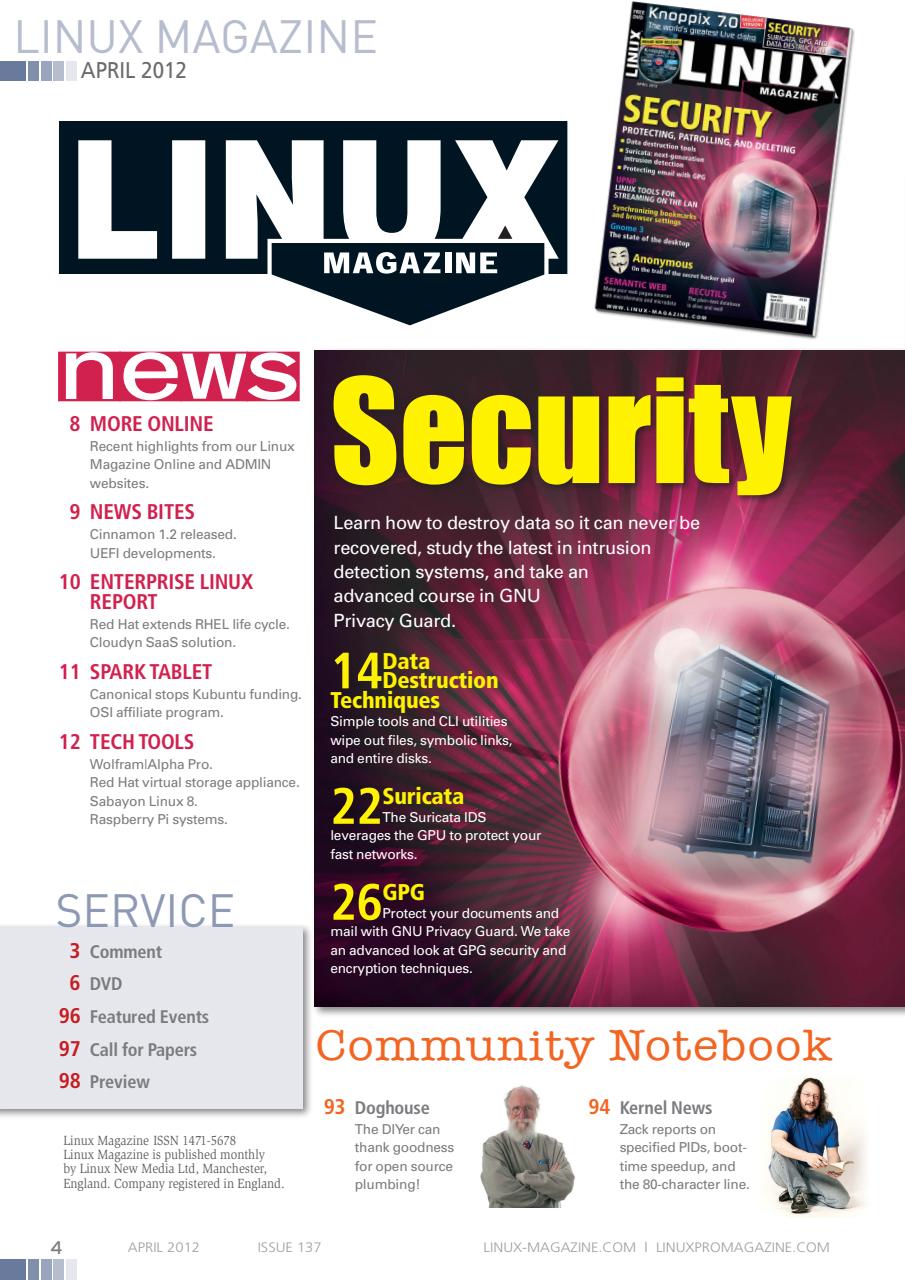 Linux Magazine Preview Pages