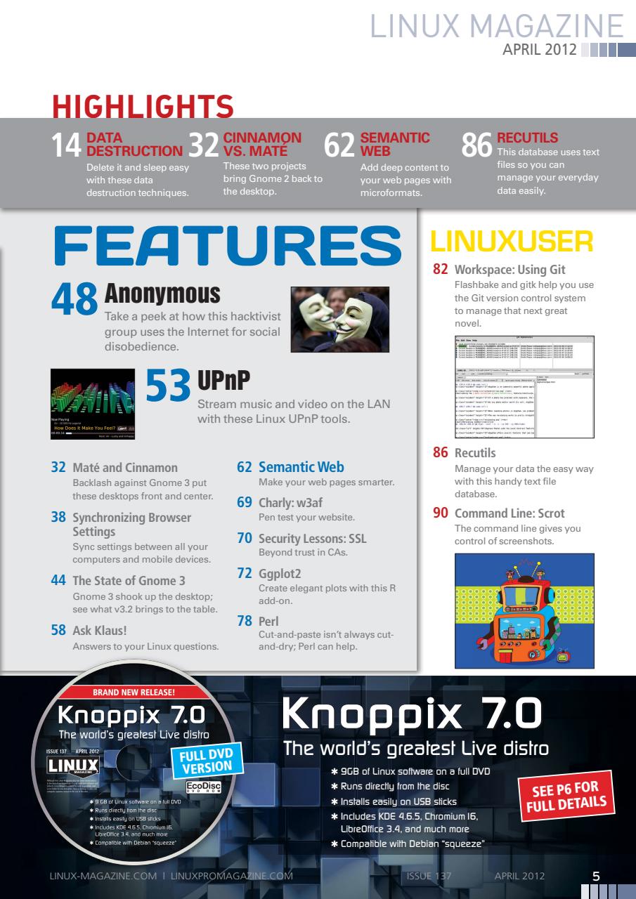 Linux Magazine Preview Pages