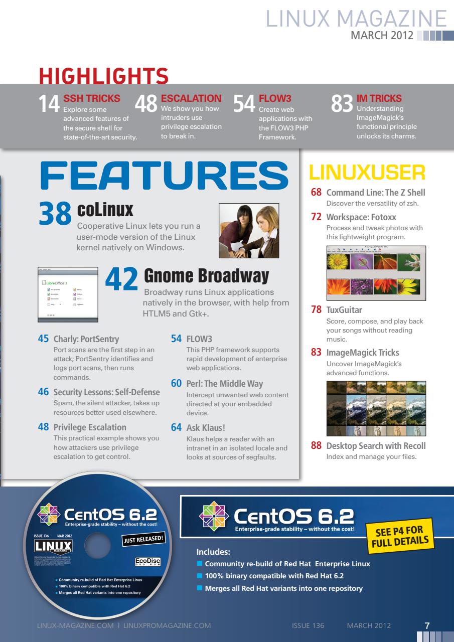 Linux Magazine Preview Pages