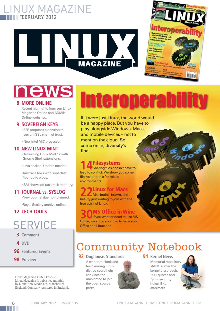Linux Magazine Preview Pages