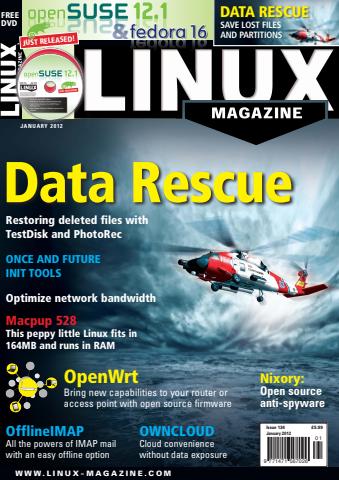 Linux Magazine issue January 2012