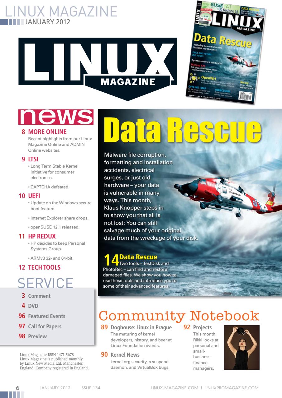 Linux Magazine Preview Pages