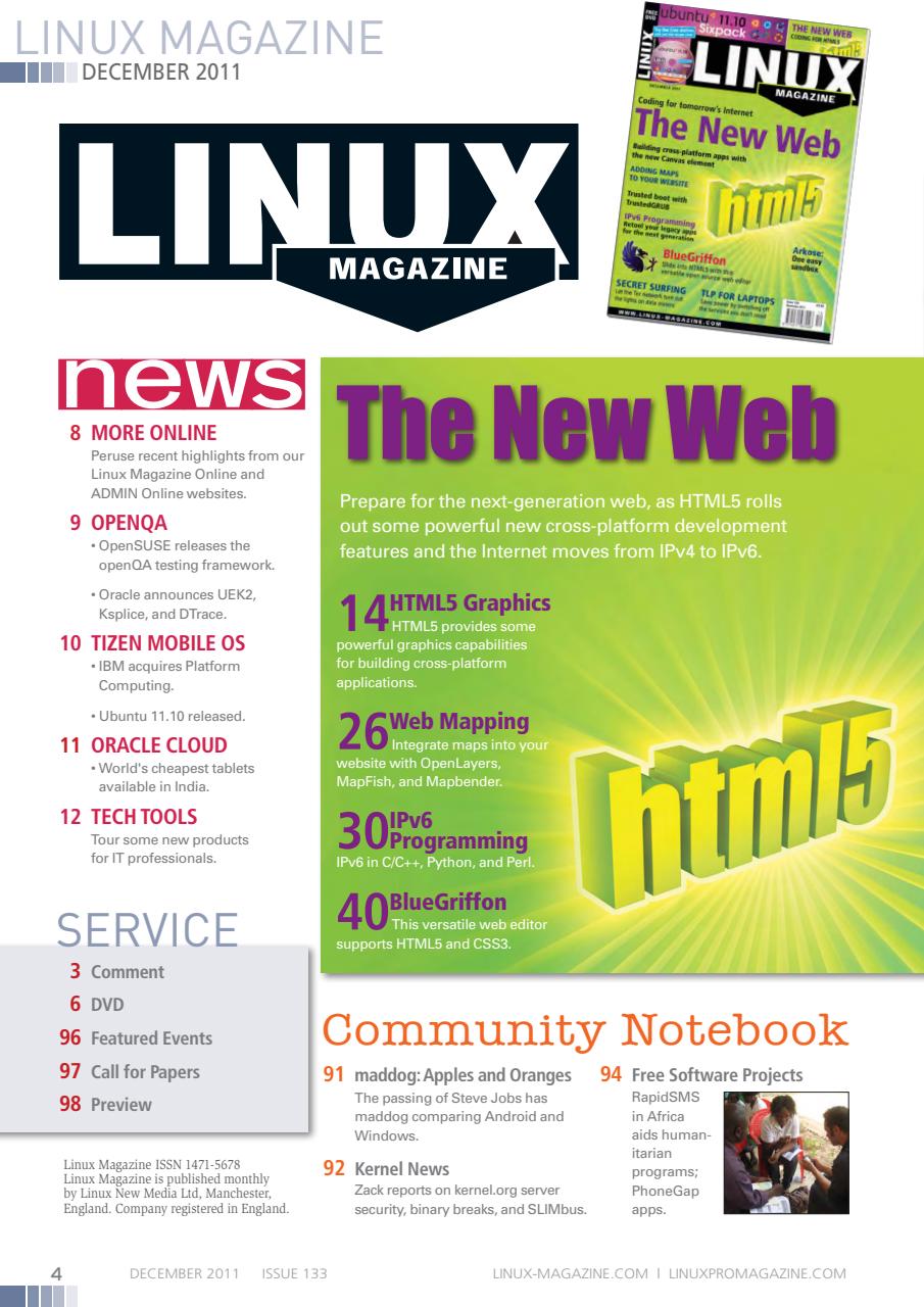 Linux Magazine Preview Pages