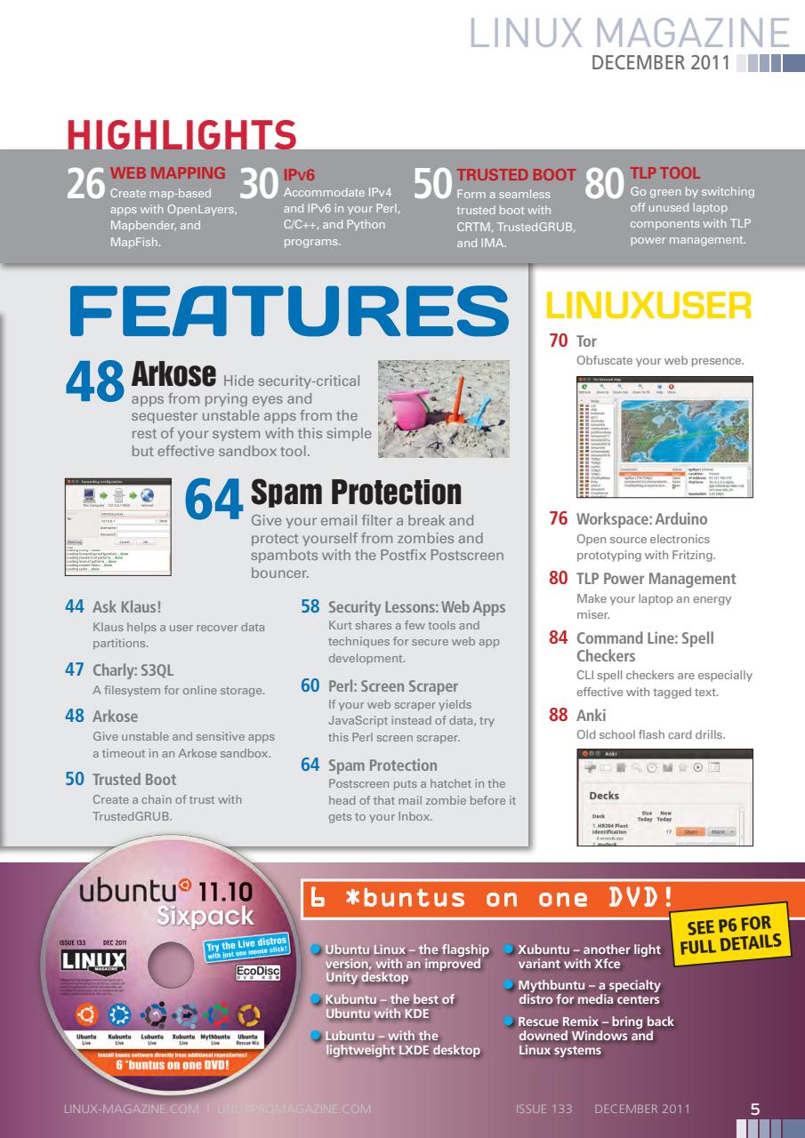 Linux Magazine Preview Pages