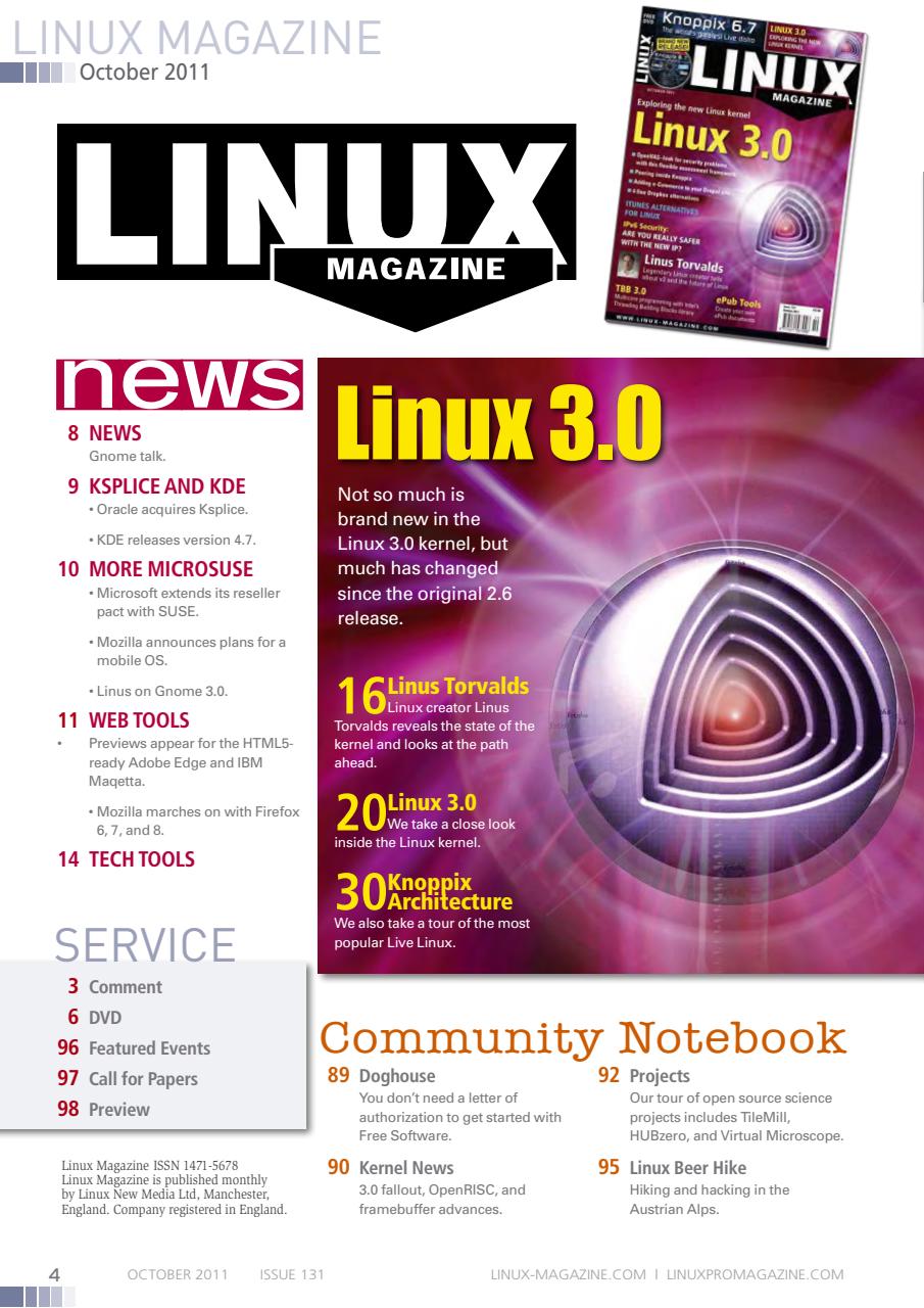 Linux Magazine Preview Pages