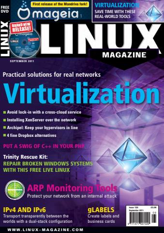 Linux Magazine issue September 2011