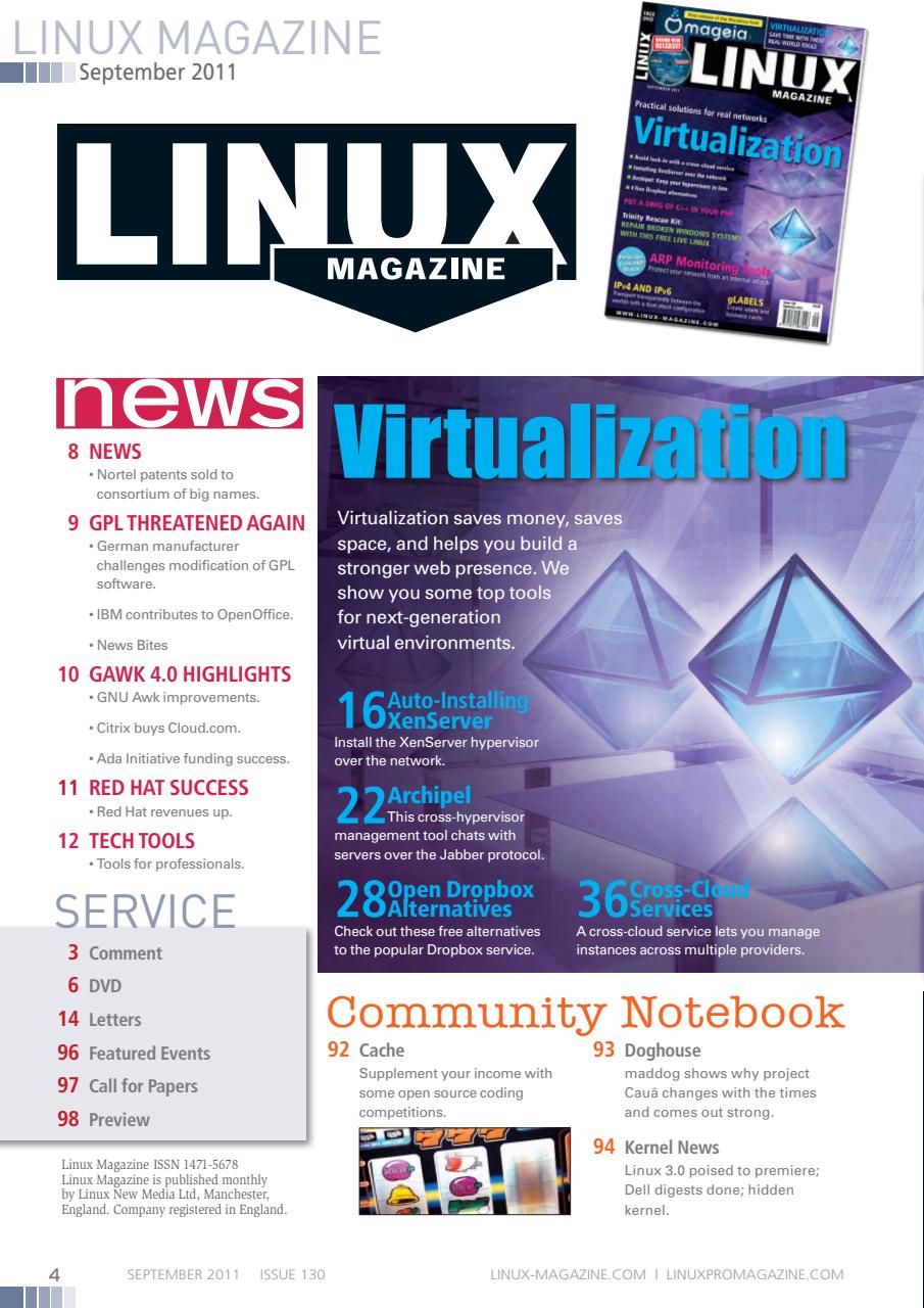 Linux Magazine Preview Pages
