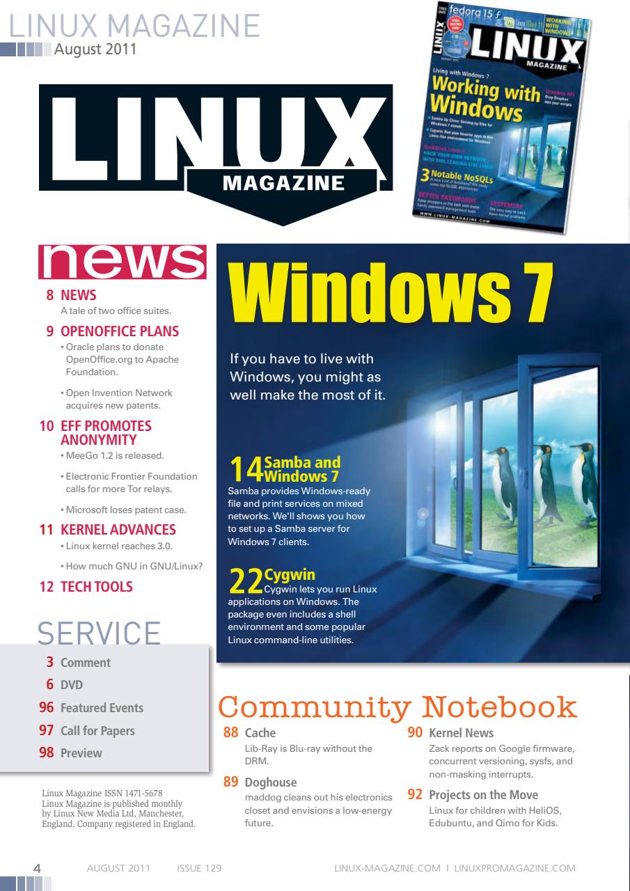Linux Magazine Preview Pages