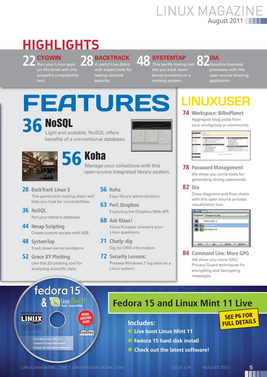 Linux Magazine Preview Pages