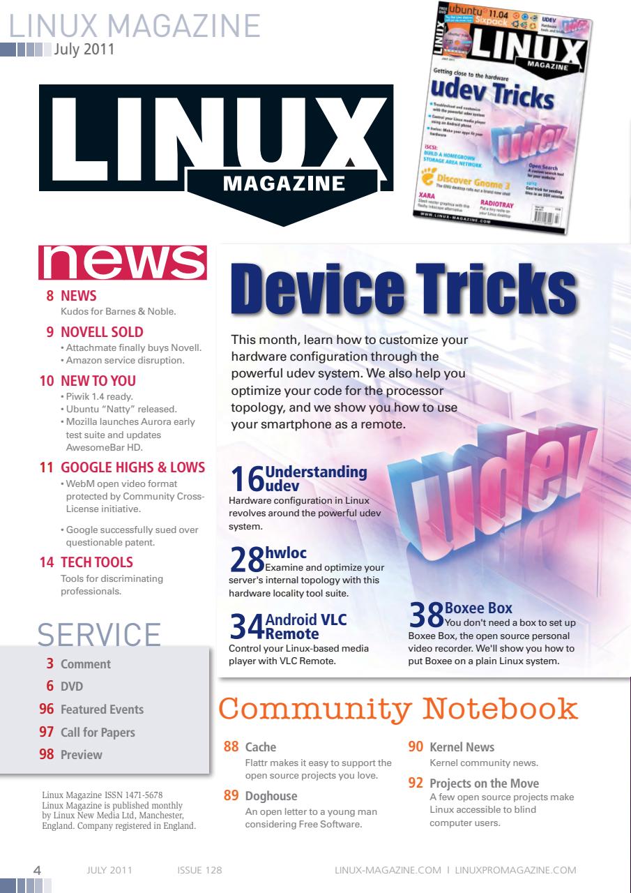 Linux Magazine Preview Pages