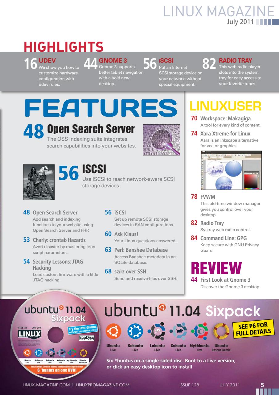 Linux Magazine Preview Pages