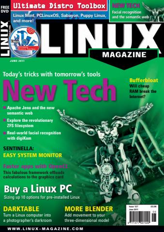 Linux Magazine issue June 2011