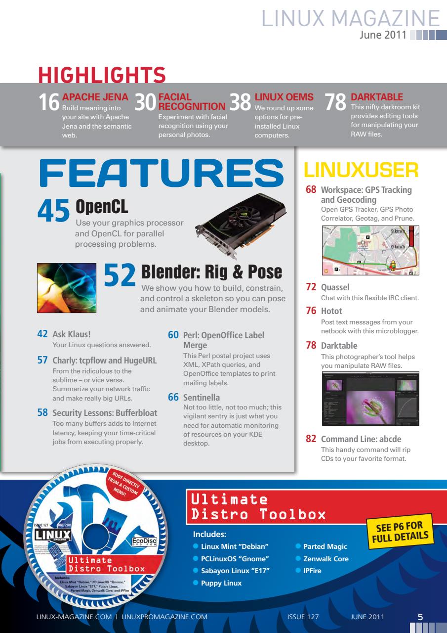 Linux Magazine Preview Pages