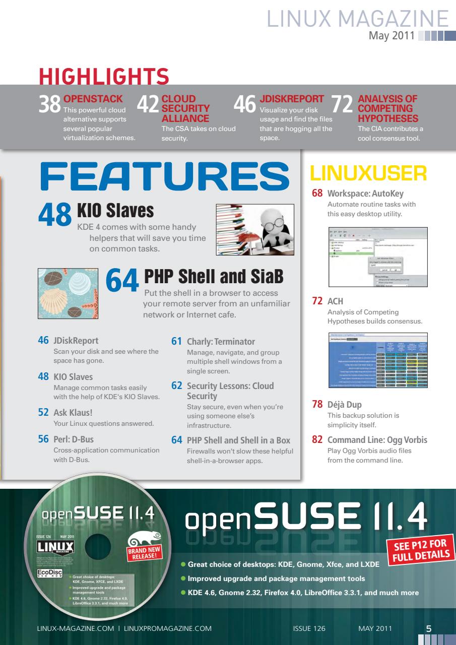 Linux Magazine Preview Pages