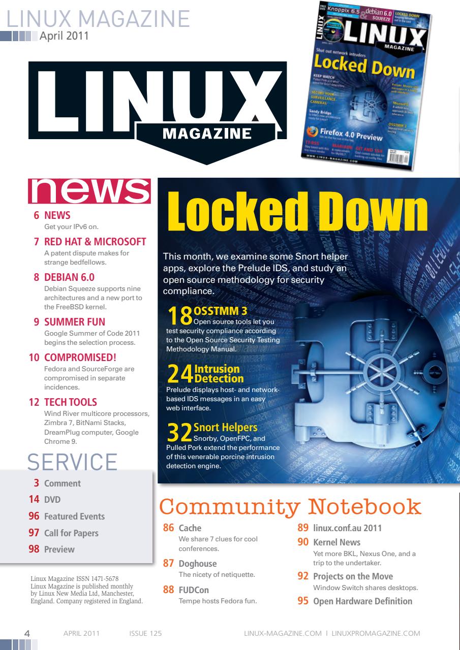 Linux Magazine Preview Pages
