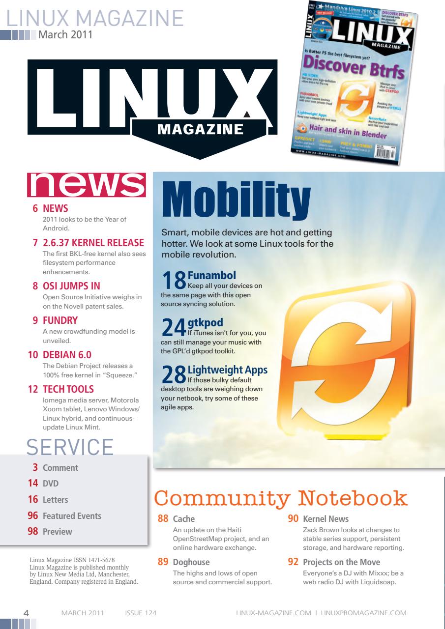 Linux Magazine Preview Pages