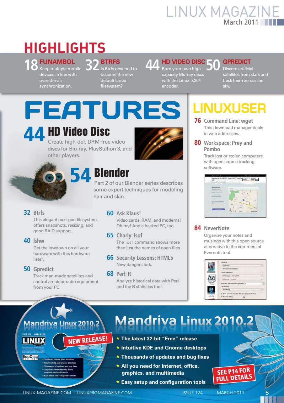 Linux Magazine Preview Pages