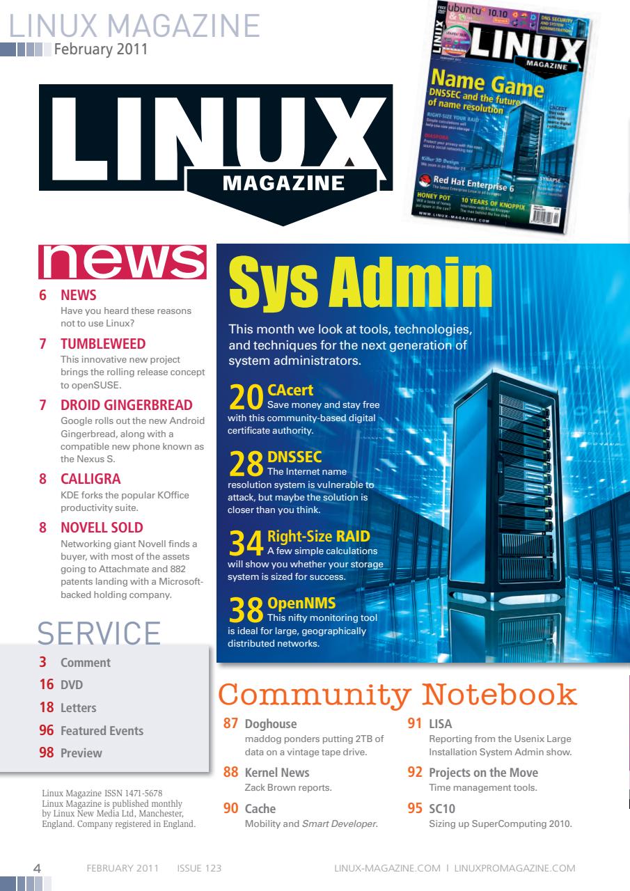 Linux Magazine Preview Pages