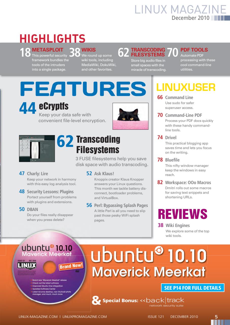Linux Magazine Preview Pages