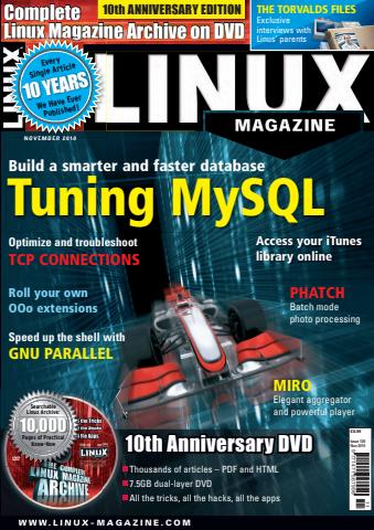 Linux Magazine issue November 2010