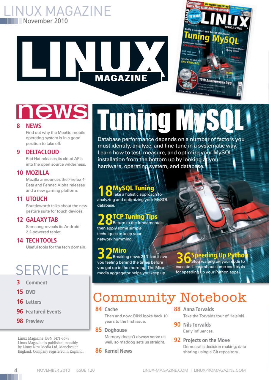 Linux Magazine Preview Pages