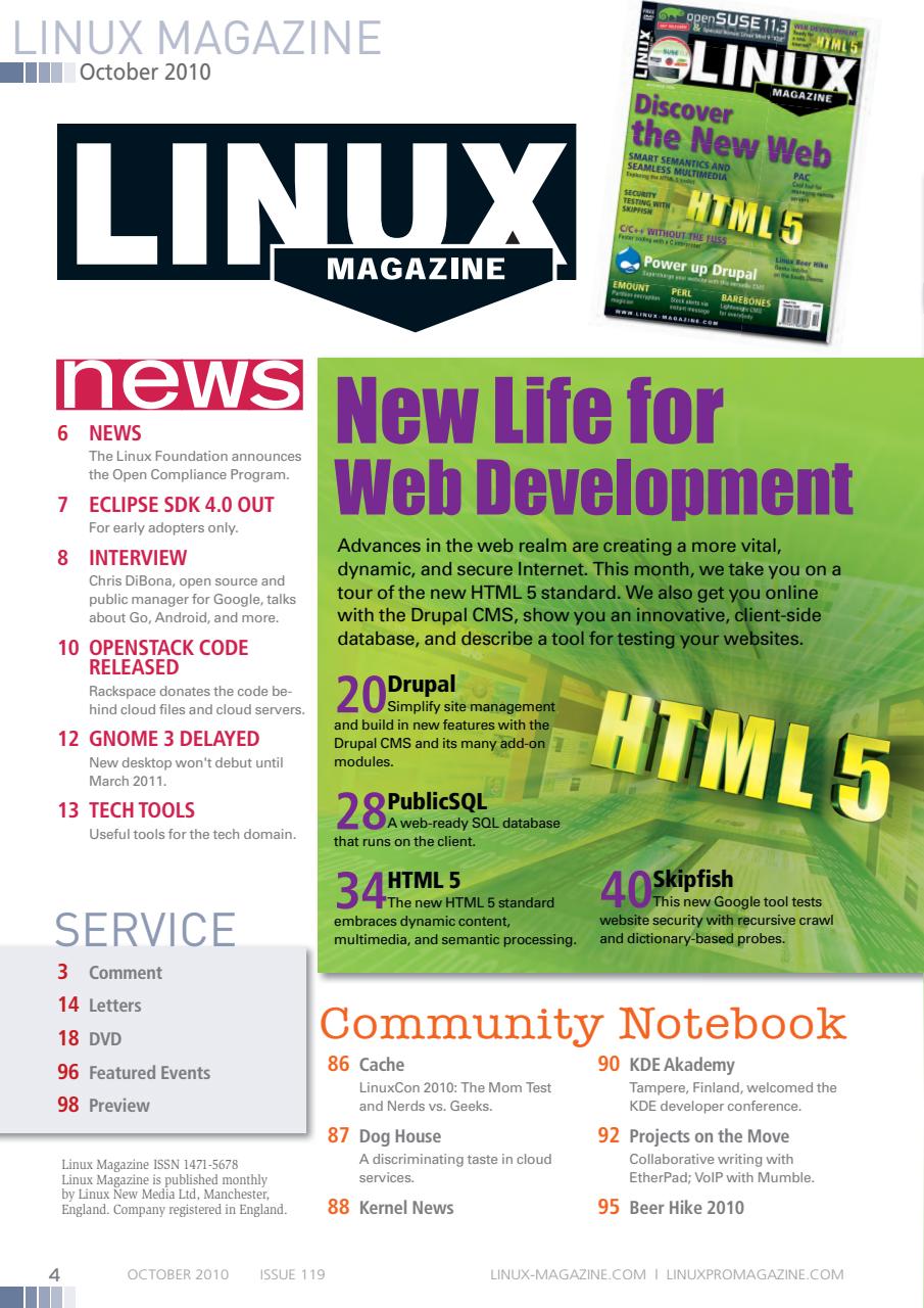 Linux Magazine Preview Pages