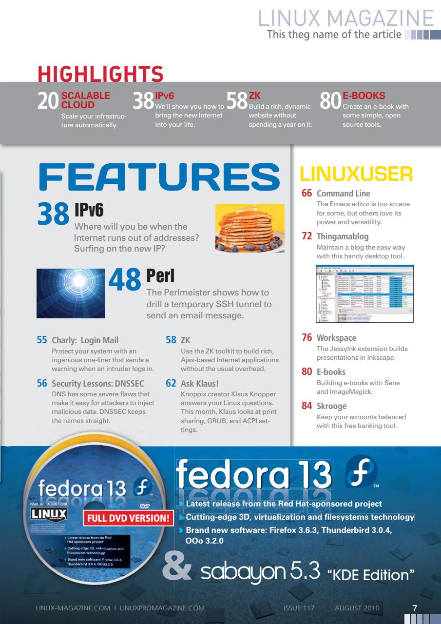 Linux Magazine Preview Pages